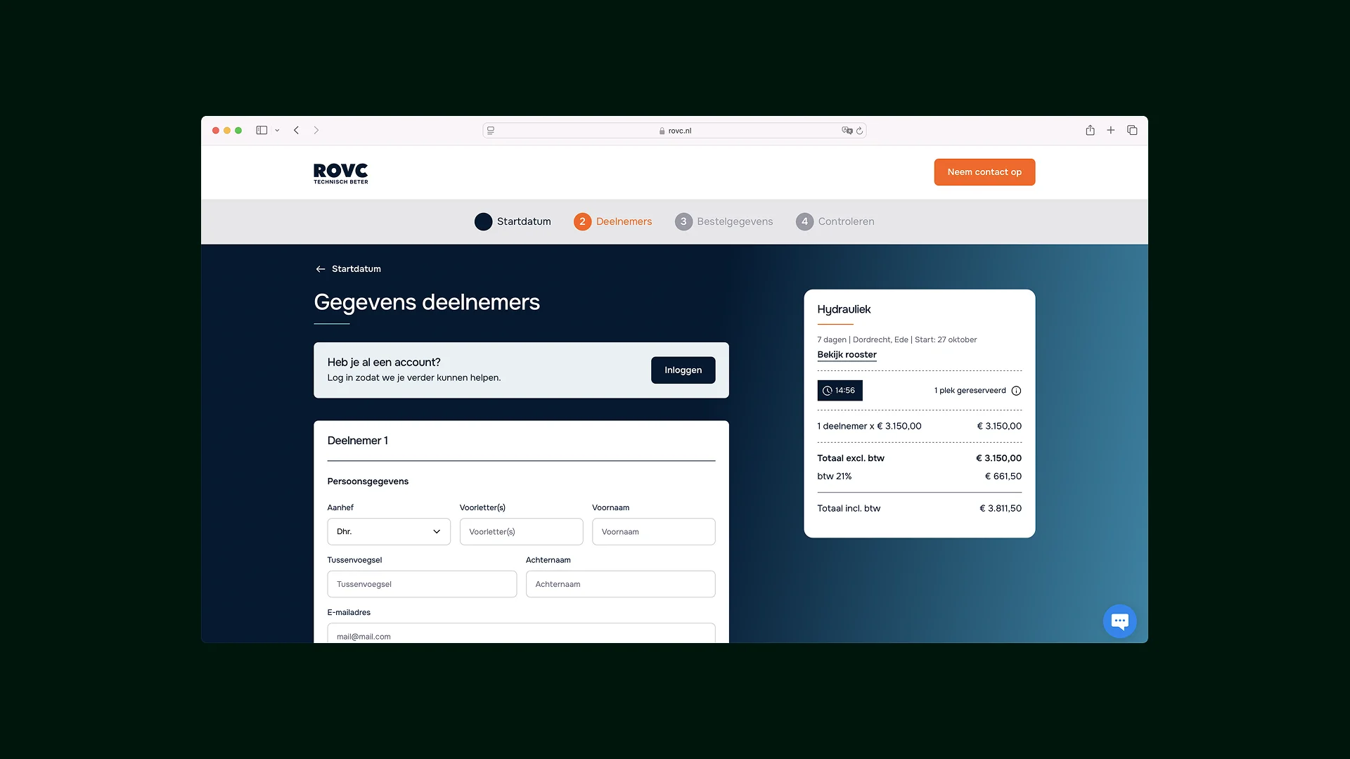 ROVC Web Design